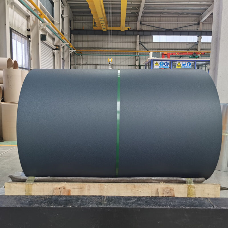 Double-sided Wrinkle color coated coil  RAL7024